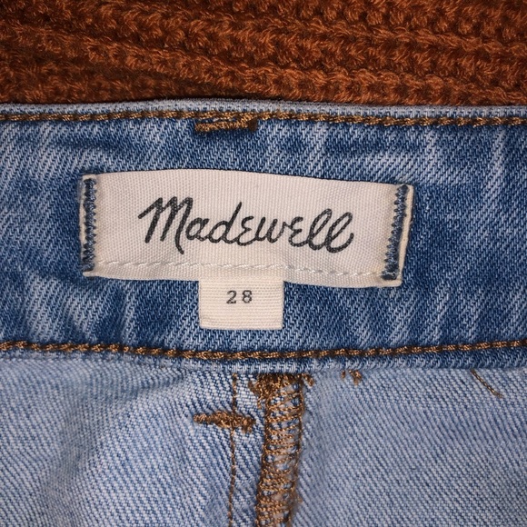 Madewell midi full zipper denim skirt - Picture 3 of 6